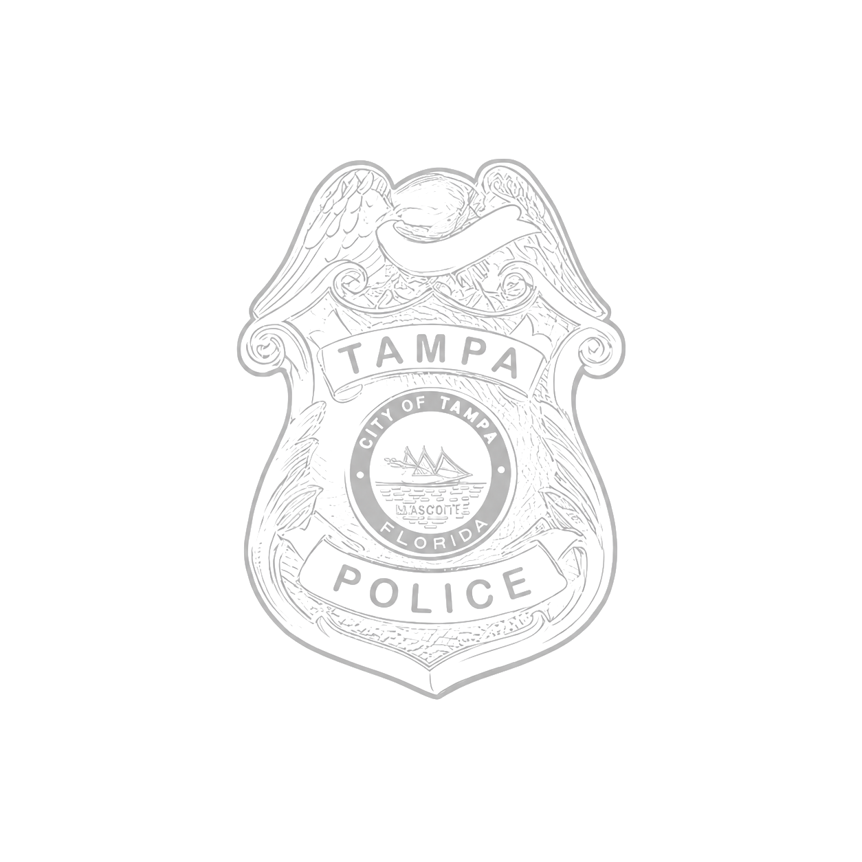 Tampa Police badge